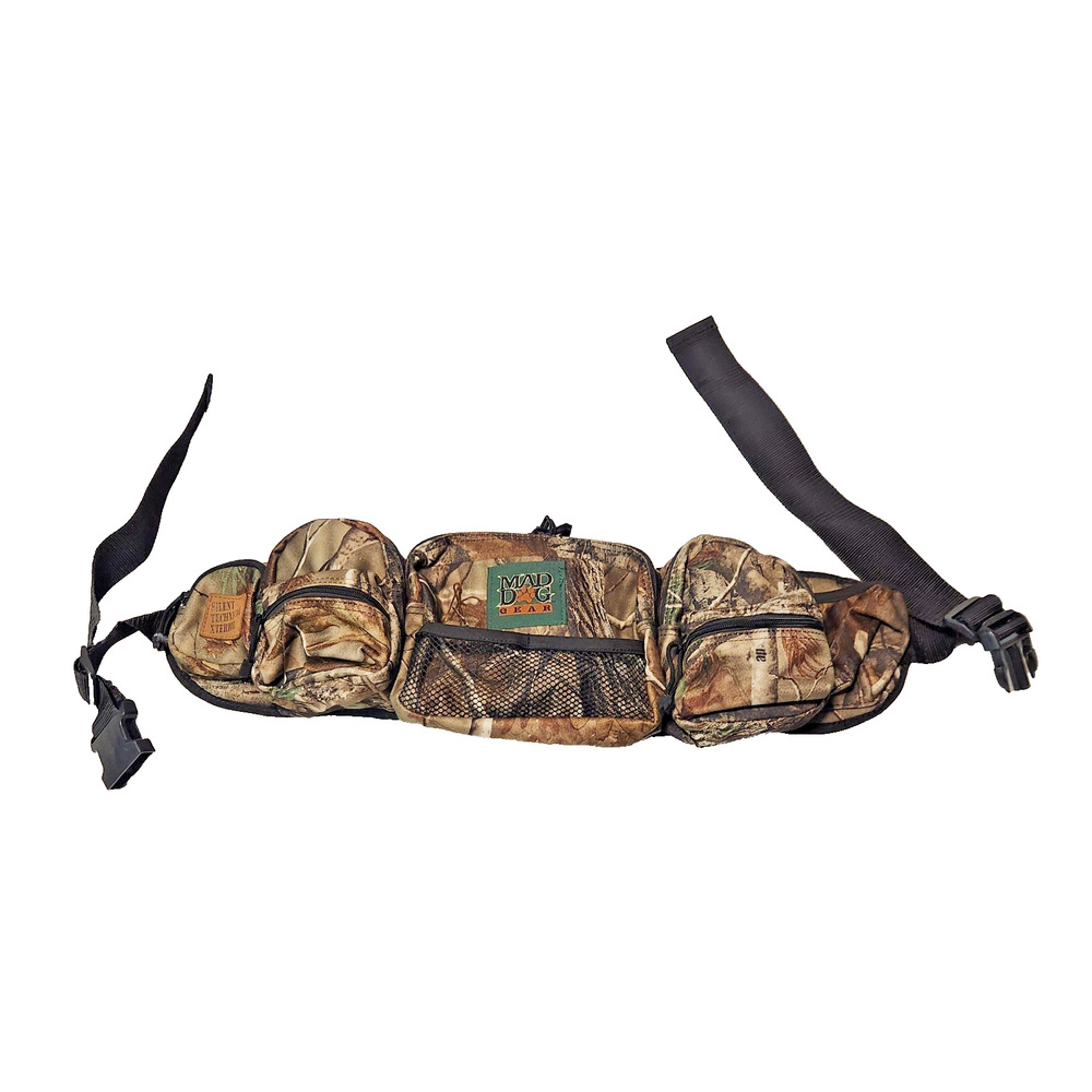 Mad Dog Gear Camo Tactical Utility Hunting Waist Pack Multi-Pocket Belt Pouch